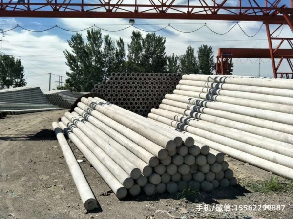 改则190*10米非预应力水泥电线杆